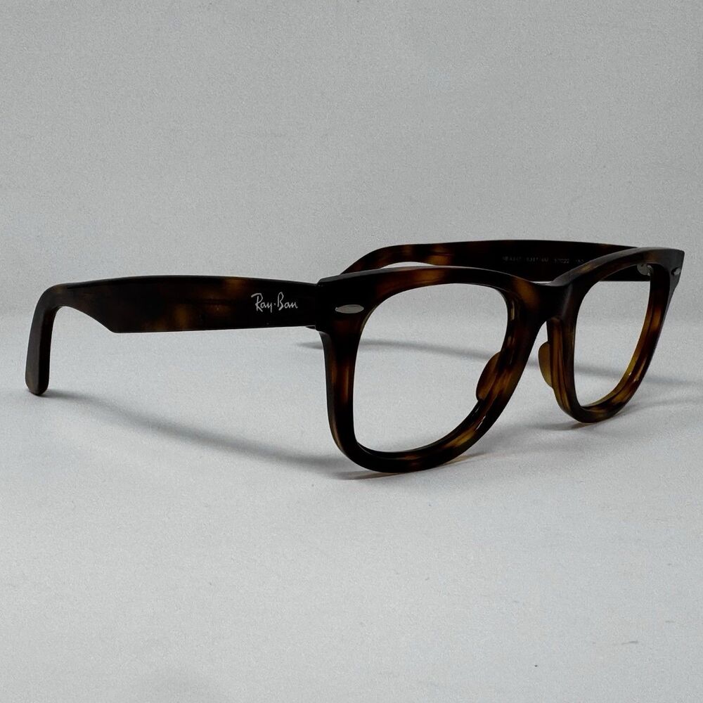 Ray-Ban RB4340 6397/4M Wayfarer Sunglass Frames Tortoise 50-22-150 Authentic - Picture 4 of 8
